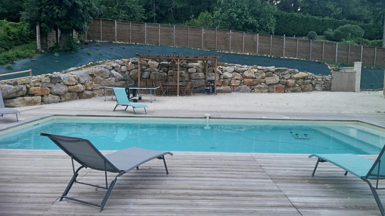 Lou Chastel, Demeure Perigourdine Climatisee Avec Piscine Privee Et Chauffee La Bachellerie エクステリア 写真