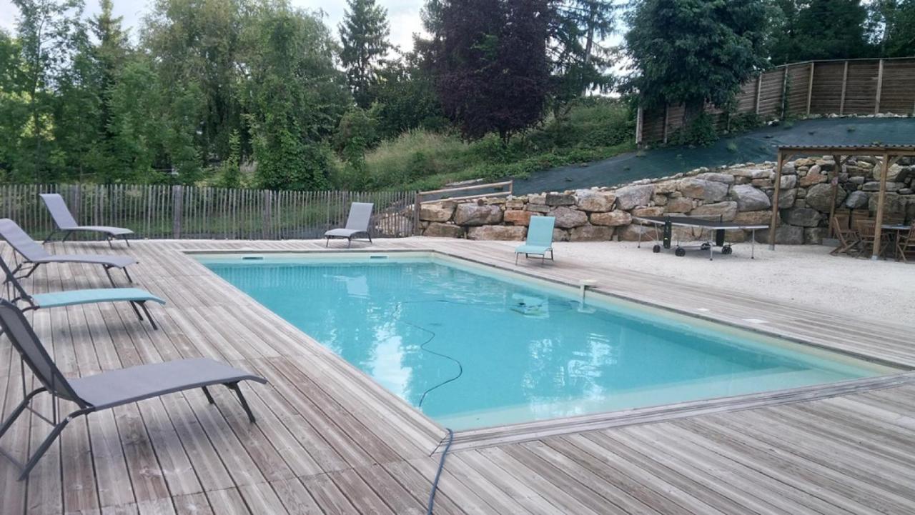 Lou Chastel, Demeure Perigourdine Climatisee Avec Piscine Privee Et Chauffee La Bachellerie エクステリア 写真